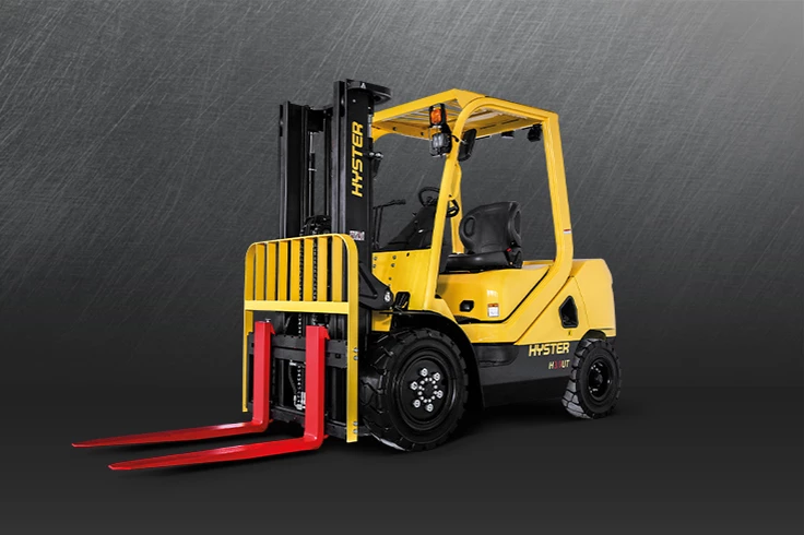 Motostivuitor Hyster diesel și GPL de mare capacitate pentru manipulare industrială - Cemps România