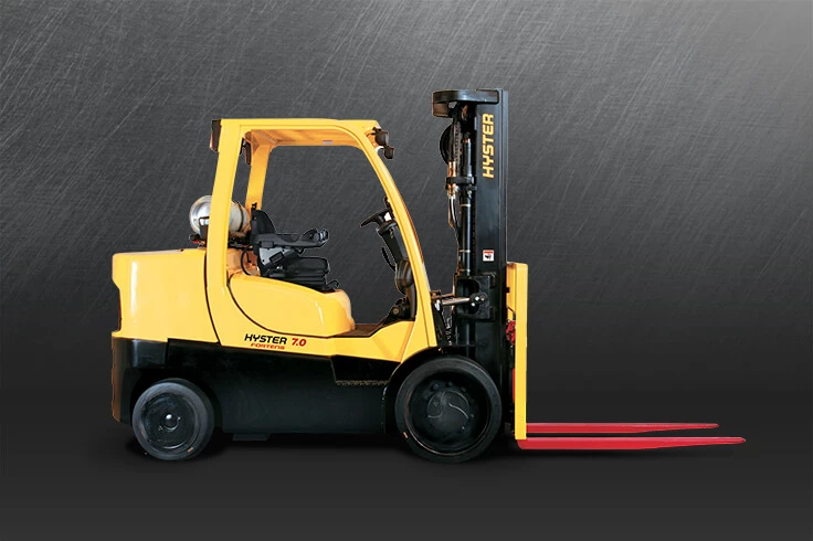 Motostivuitor GPL Hyster S6.0-7.0FT 6000-7000 kg anvelope pline pentru interior CEMPS SA Romania