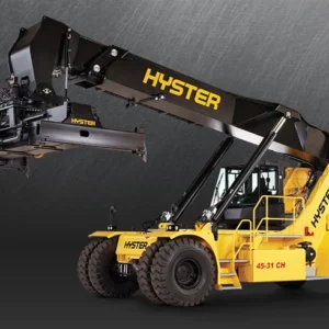 Reach Stacker Hyster RS45 45000 kg motor Cummins QSL9 pentru porturi si terminale containere CEMPS SA Romania