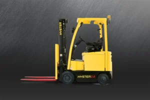 Stivuitor electric Hyster E1.6-2.0XN 4 roti anvelope cushioned 1600-2000 kg 48V motor AC CEMPS SA Romania