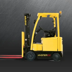 Stivuitor electric Hyster E1.6-2.0XN 4 roti anvelope cushioned 1600-2000 kg 48V motor AC CEMPS SA Romania