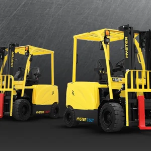 Gama stivuitoare electrice Hyster J1.5-3.5UT(L) 4 roti 6 modele 1500-3500 kg plumb-acid litiu-ion CEMPS SA
