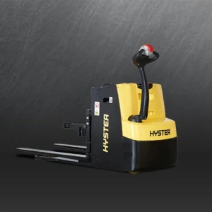 Transpalet electric cu catarg Hyster S2.4HBE schimb baterii stivuitoare contrabalansate 2400 kg 24V CEMPS SA