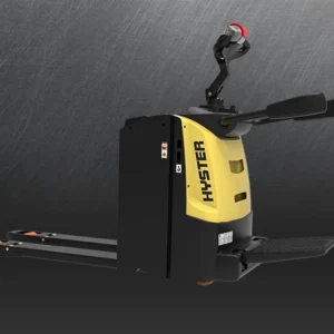 Transpalet electric cu platforma Hyster P2.0-3.0S 2000-3000 kg 24V viteza 13 km/h CEMPS SA Romania