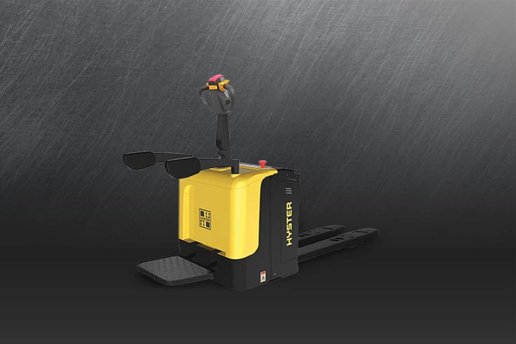 Transpalet electric Hyster P2.0HL liza electrica cu ridicare 2000 kg 560mm 24V motor AC CEMPS SA Romania