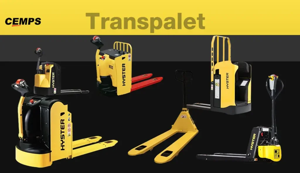 Transpalet manual și electric Hyster — gama completă 9 modele disponibile la CEMPS SA