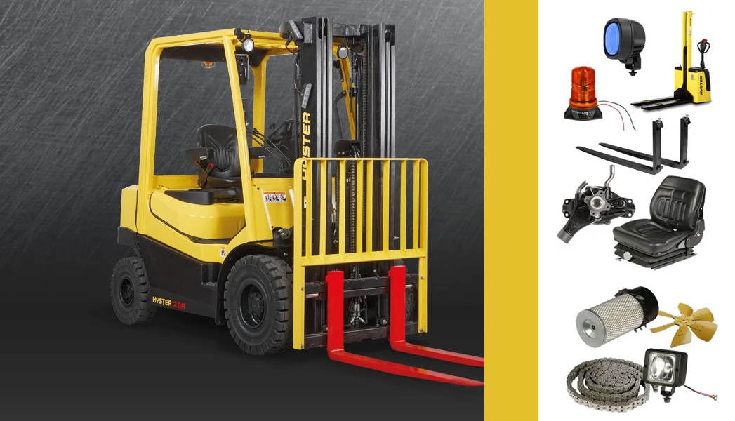 Piese de schimb originale Hyster pentru stivuitor și transpalet — disponibile la CEMPS, 10 puncte service naționale